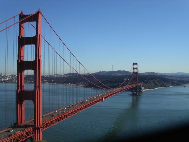 The Golden Gate Bridge in San Francisco, California